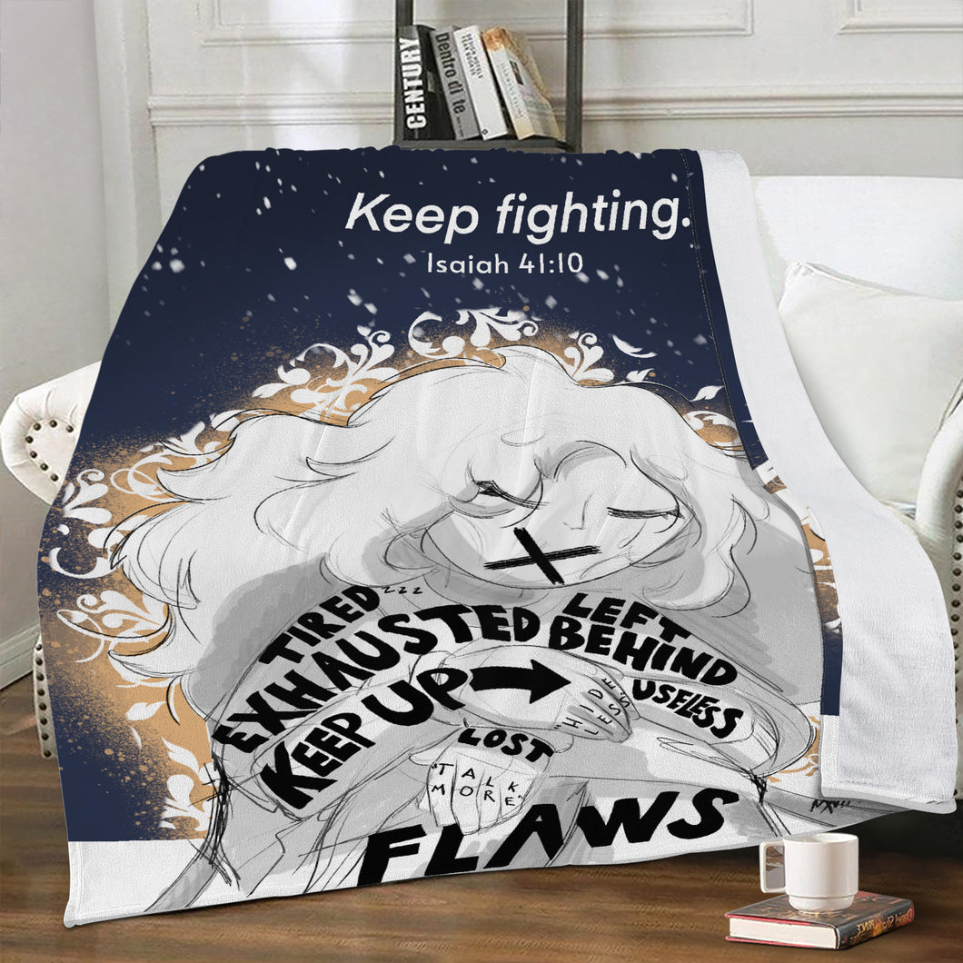 Keep Fighting Blanket