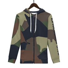 Load image into Gallery viewer, Camouflaged To Embrace Men&#39;s Zip Hoodie