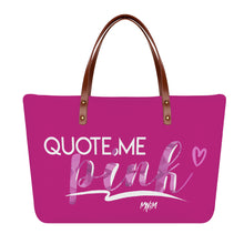 Load image into Gallery viewer, Tote Me Hot Pink Cloth Totes