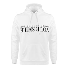Load image into Gallery viewer, D55 The White Thing To Do Is To Smile Men&#39;s Hoodie