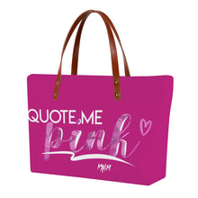 Load image into Gallery viewer, Tote Me Hot Pink Cloth Totes