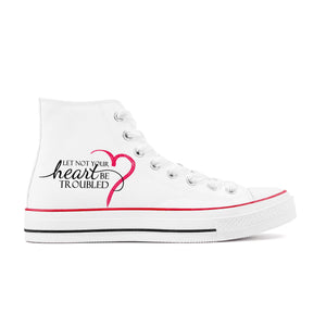 Let Your Heart Not Be Troubled High Top Classics