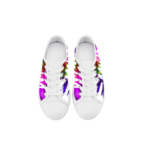 S57 MNIM Splattered Mini Low Top Classics- Rainbow