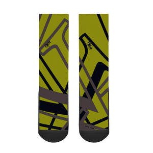 D45 Into The Forest Crew Socks